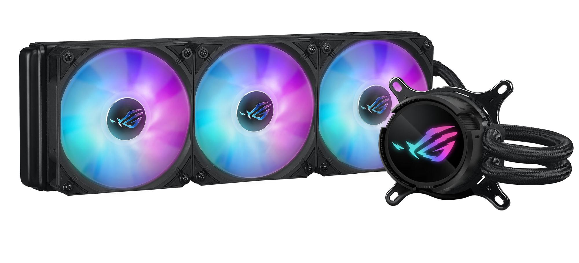 ASUS Water cooling ROG Strix LC III 360 ARGB / 90RC00T1-M0UAY0 Black XL