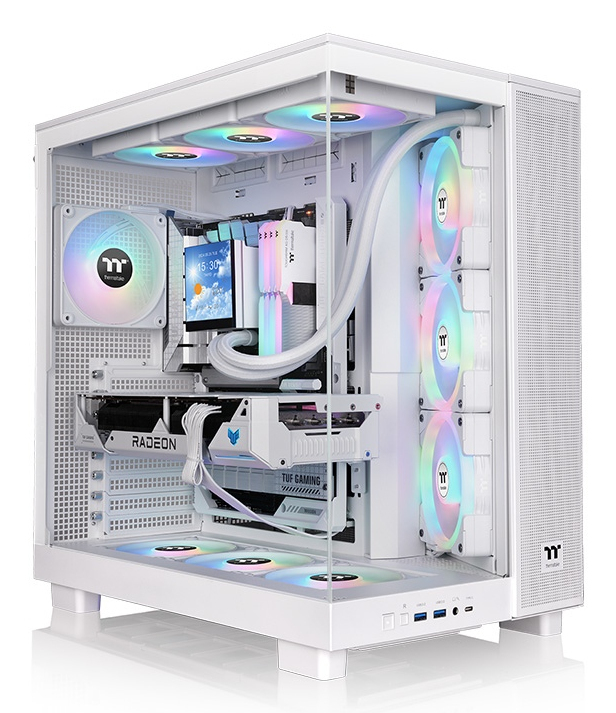 Thermaltake Boîtier PC View 380 XL TG ARGB  / CA-11E-00M6WN-00 Blanc