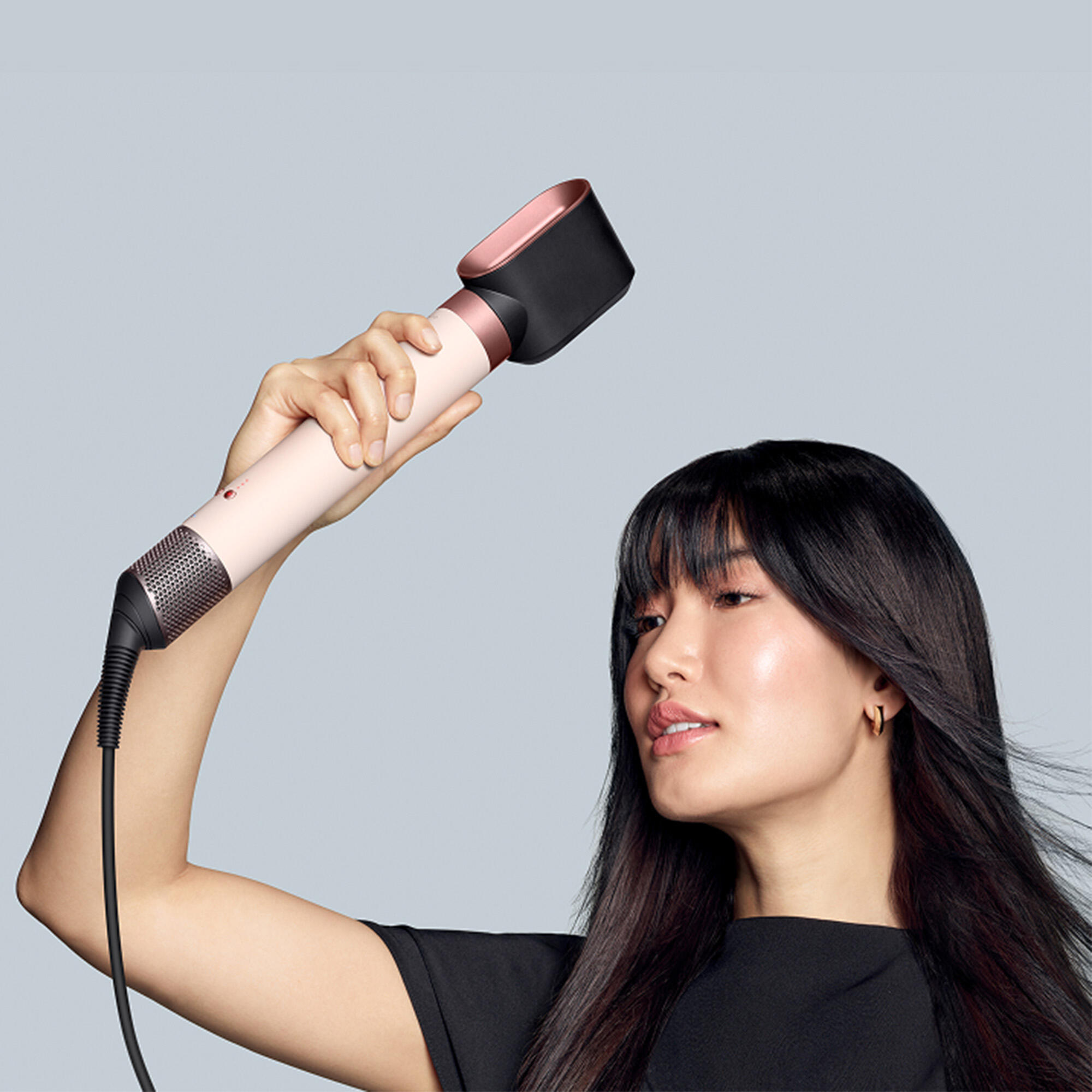 Dyson Fer à friser Airwrap Coanda Straight+Wavy / 598757-01 Rose, or rose