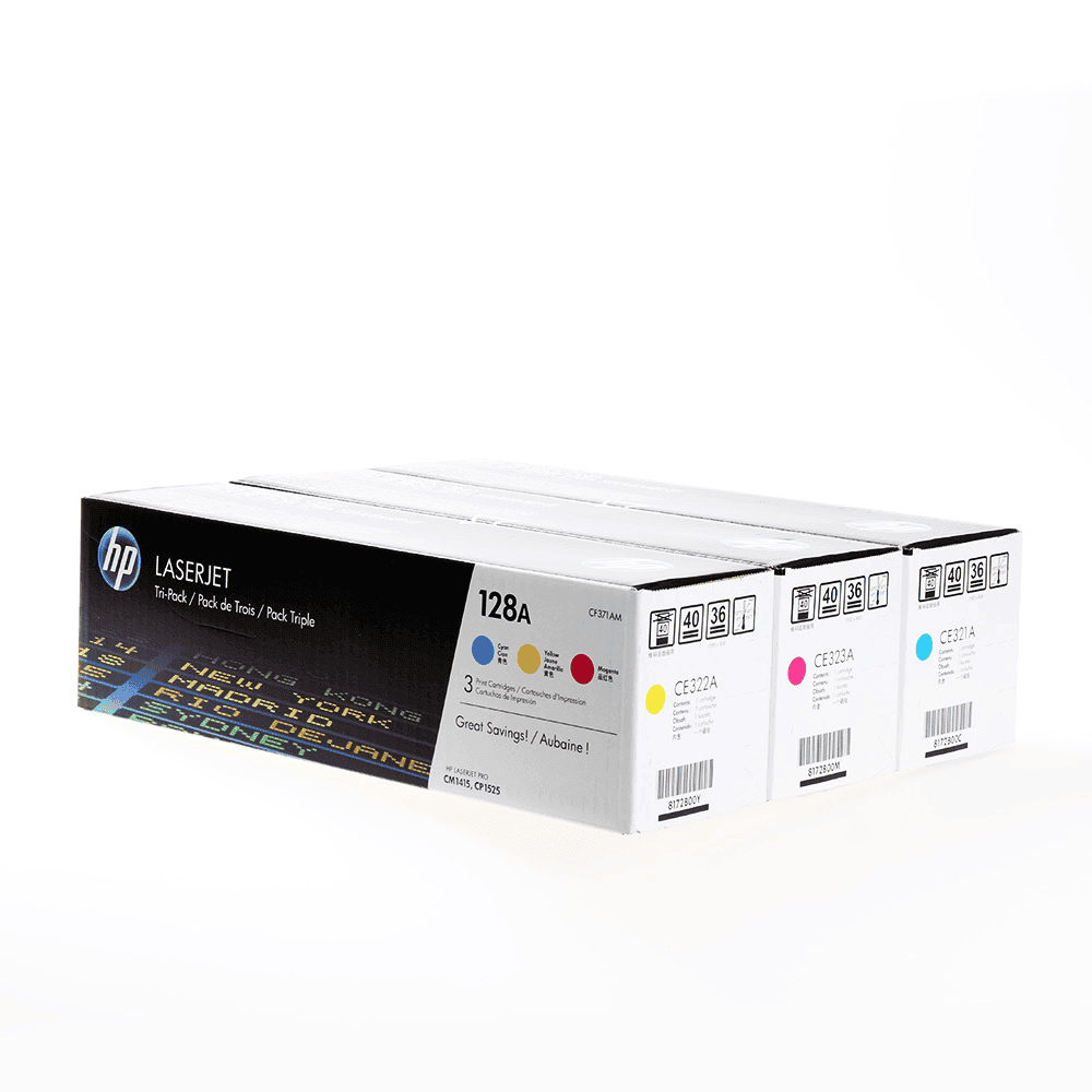 HP Toner 128A / CF371AM C,M,Y