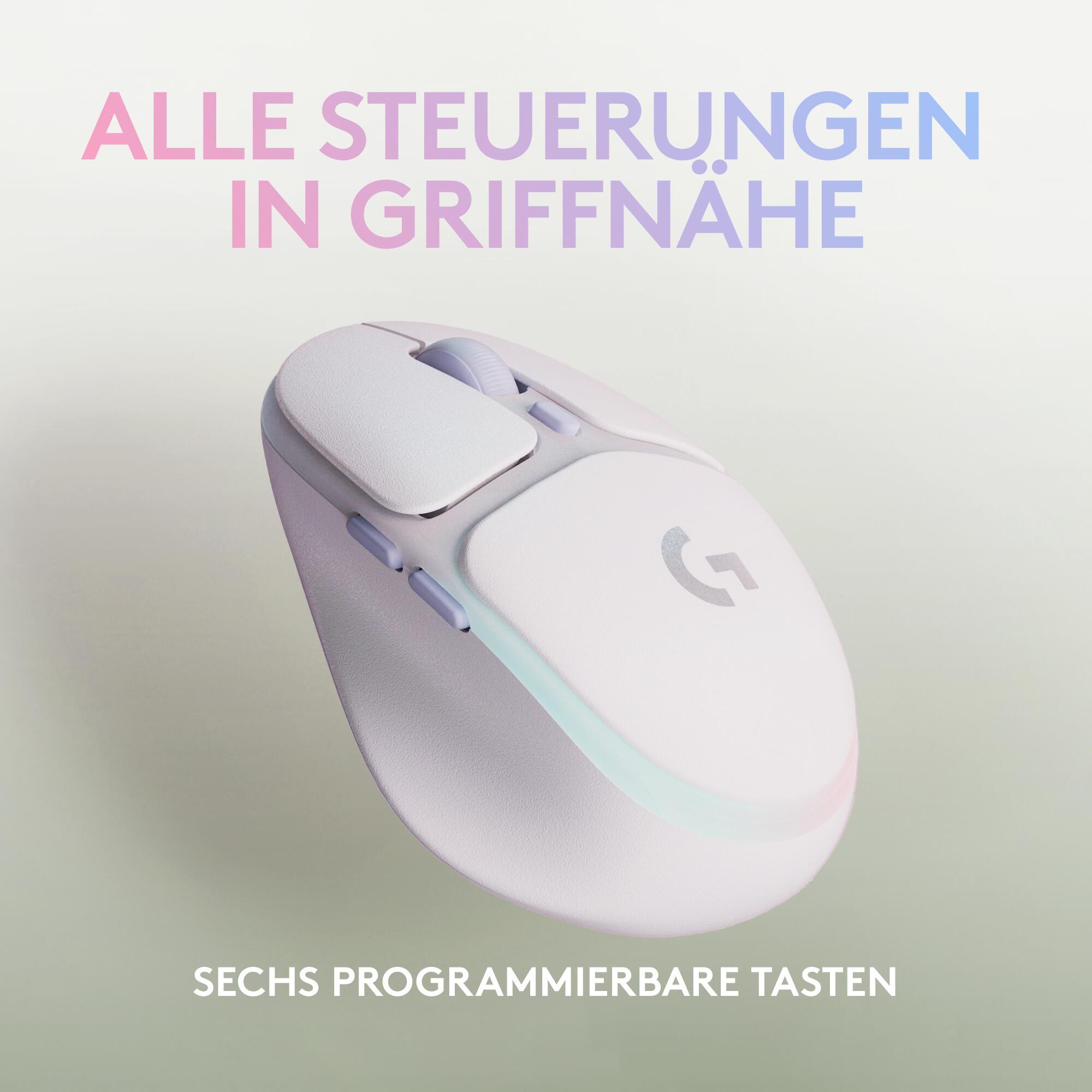 Logitech Maus G705 / 910-006367 Weiß