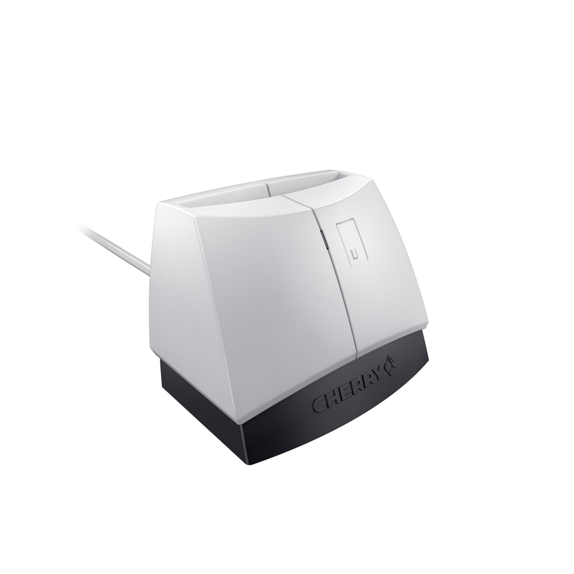 CHERRY Lector de tarjetas inteligentes ST1144G / ST-1144UB Negro, gris