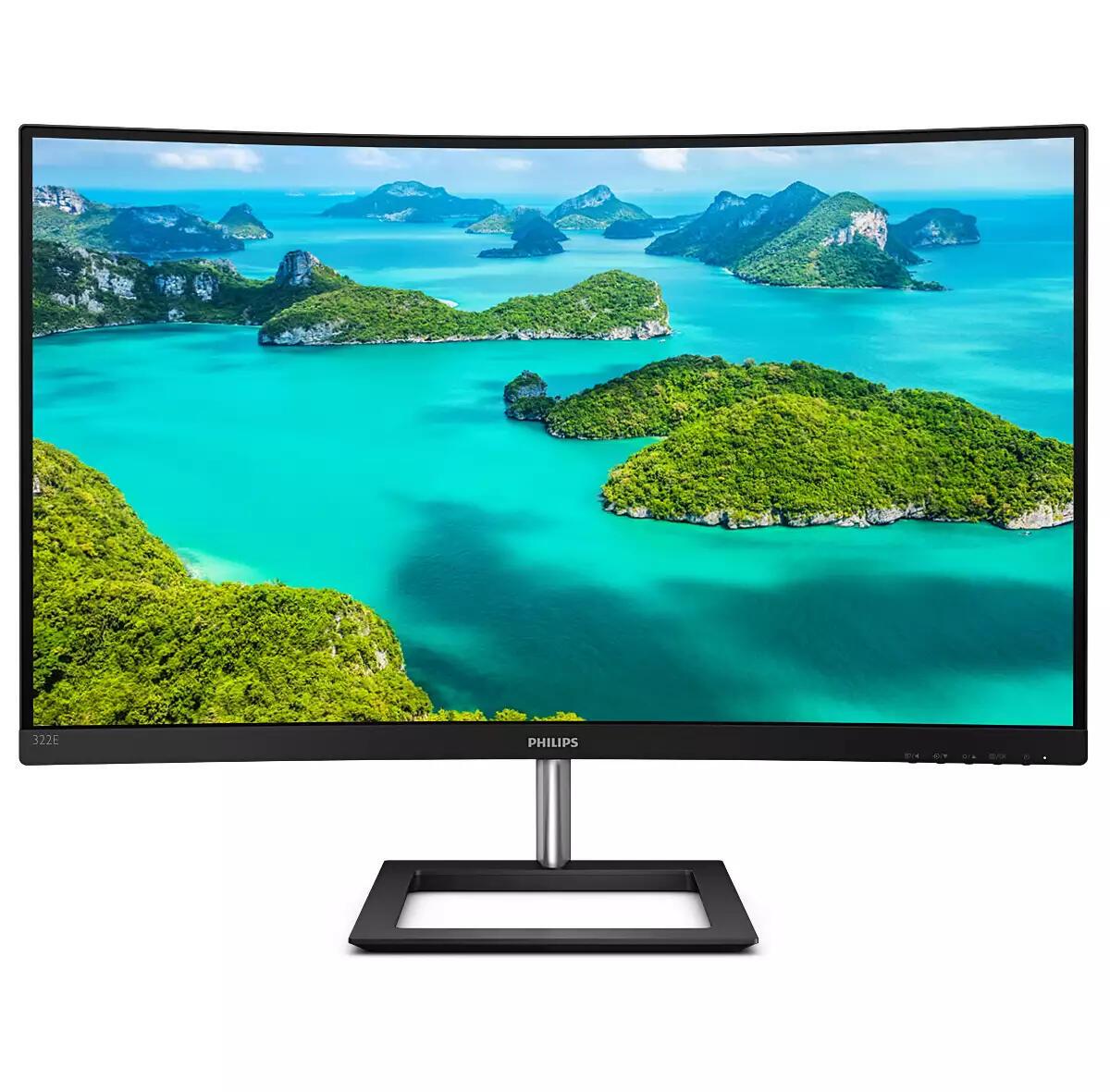 Philips Monitor 322E1C / 322E1C/00 Nero 80 cm (31,5")