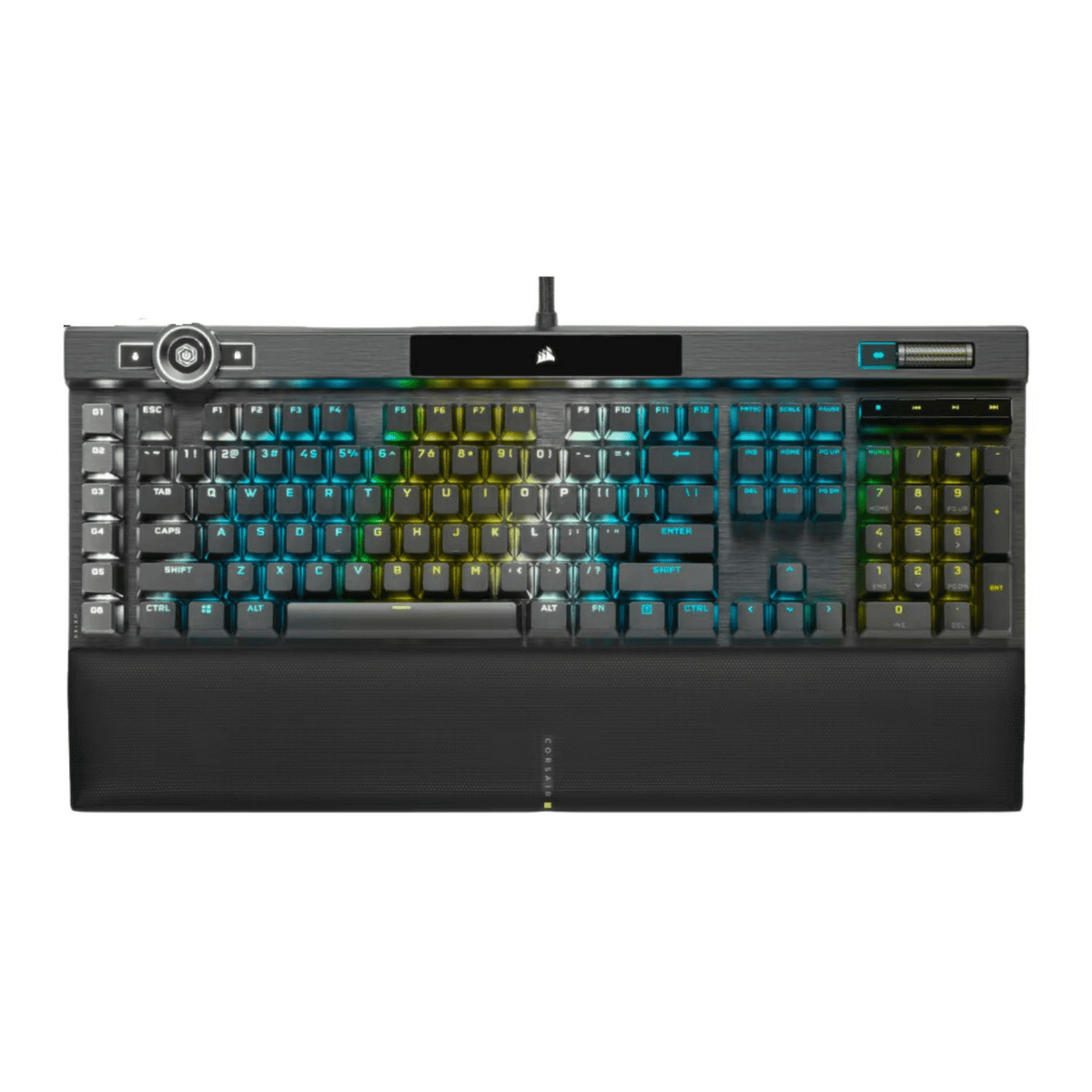 Corsair Teclado K100 RGB / CH-912A01A-NA Negro