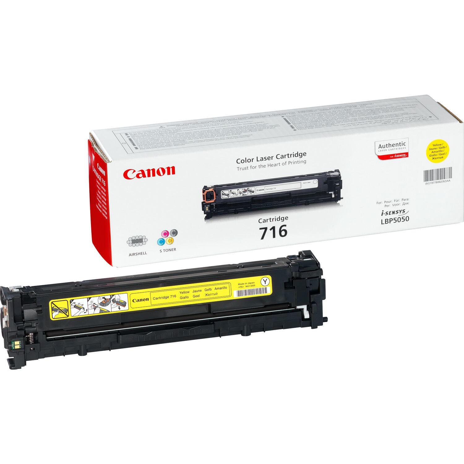 Canon Tóner 716 / 1977B002 Amarillo Standard