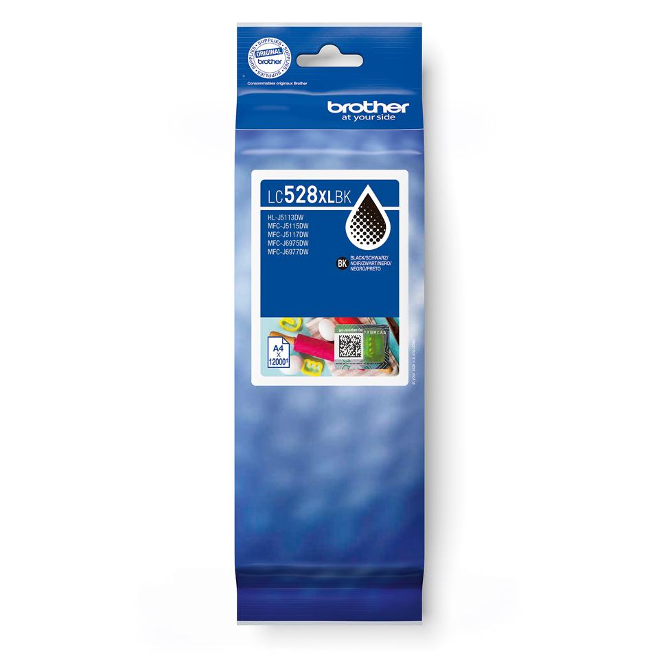 Brother Tinte LC-528XLBK / LC528XLBK Schwarz XXL