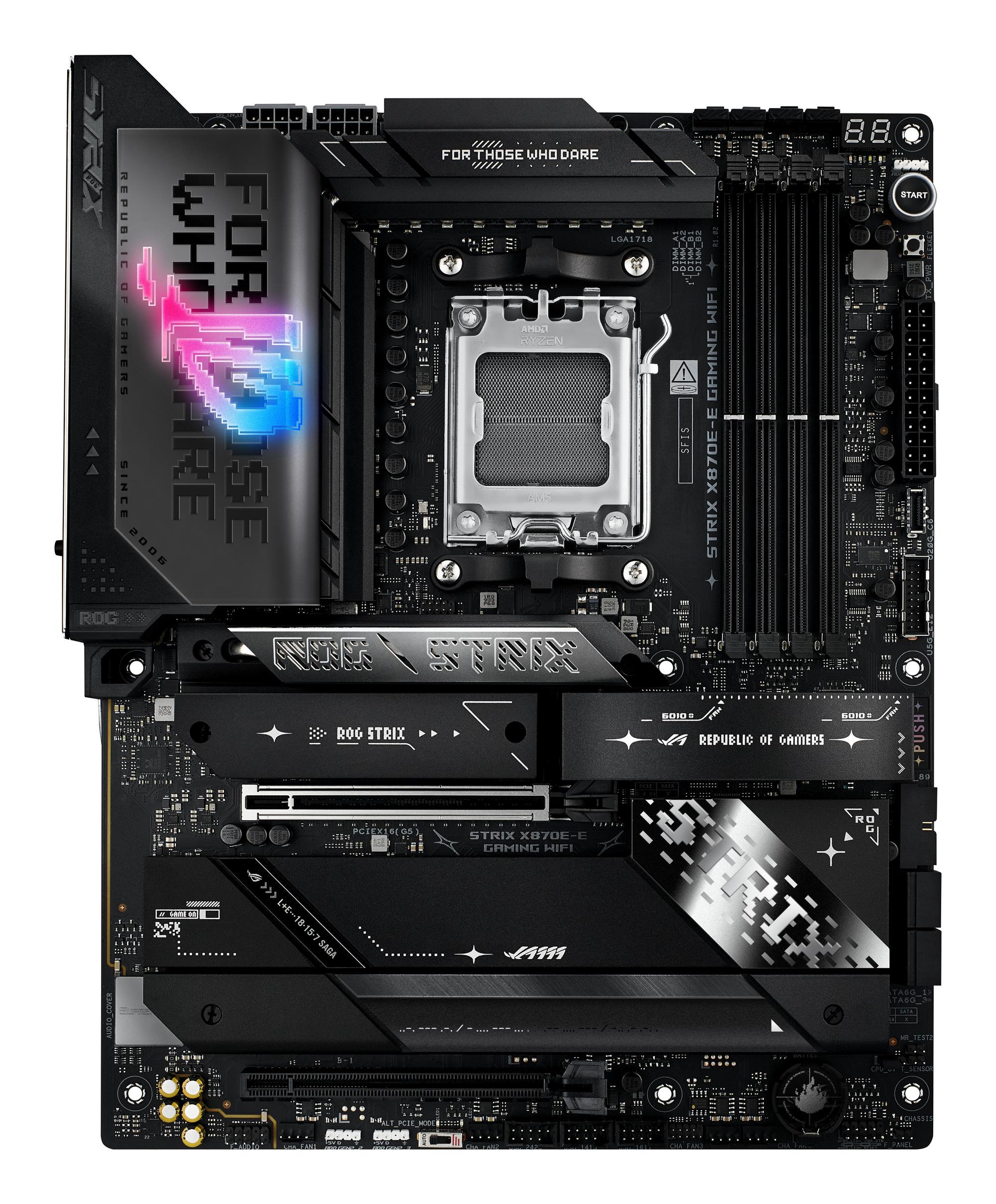 ASUS Mainboard ROG Strix X870E-E Gaming WiFi / 90MB1IB0-M0EAY0 Black