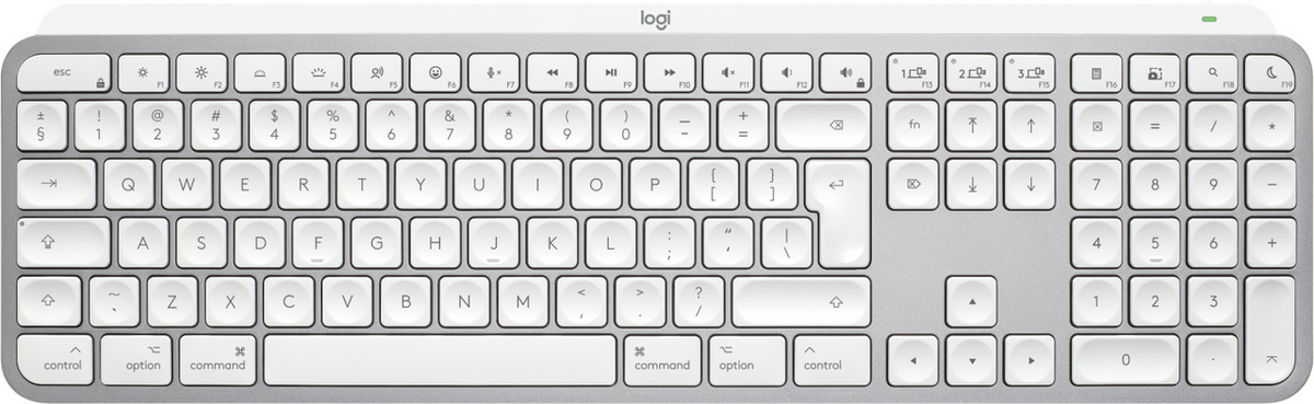 Logitech Keyboard MX Keys S für Mac / 920-011638 Light gray