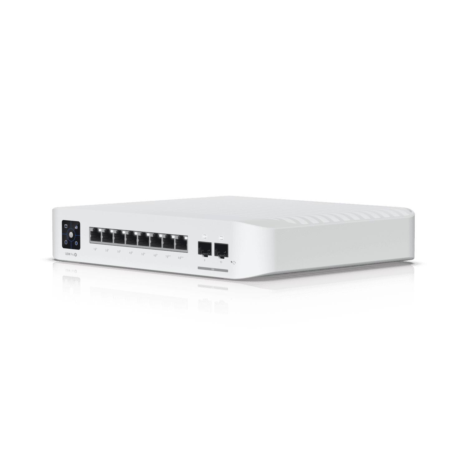 Ubiquiti Switch UniFi USW-Pro-8-POE / USW-PRO-8-POE Weiß