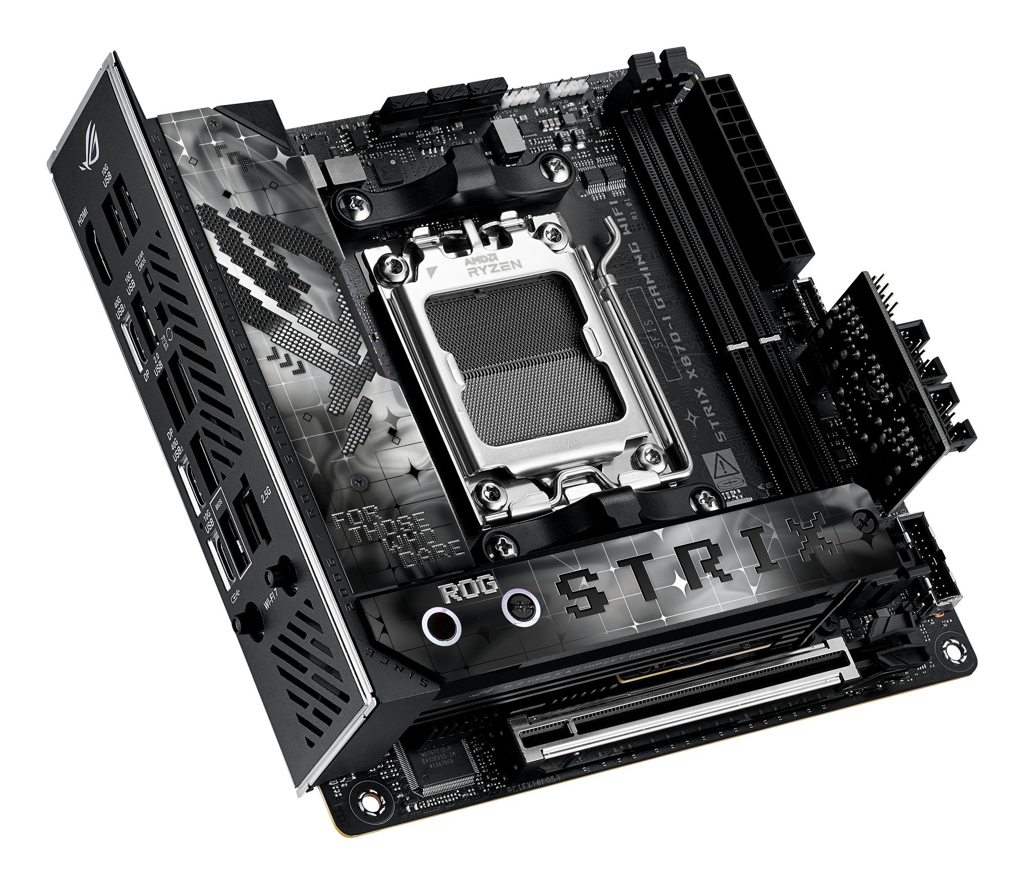 ASUS Placa base ROG Strix X870-I Gaming WiFi / 90MB1IW0-M0EAY0 Negro