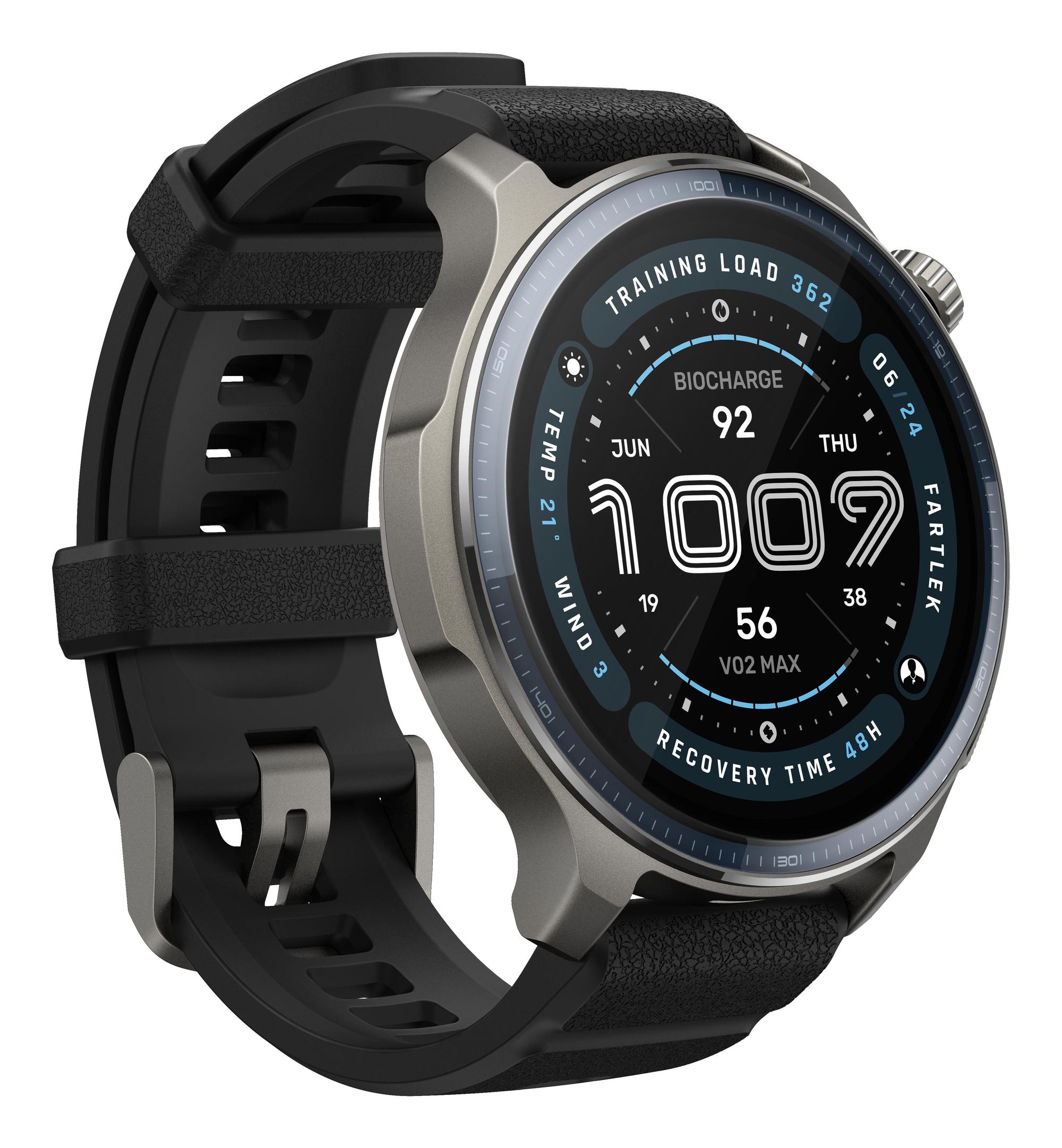Amazfit Indossabile Balance 2 38mm / W2429GL1N Nero, grigio 3,81 cm (1,5")