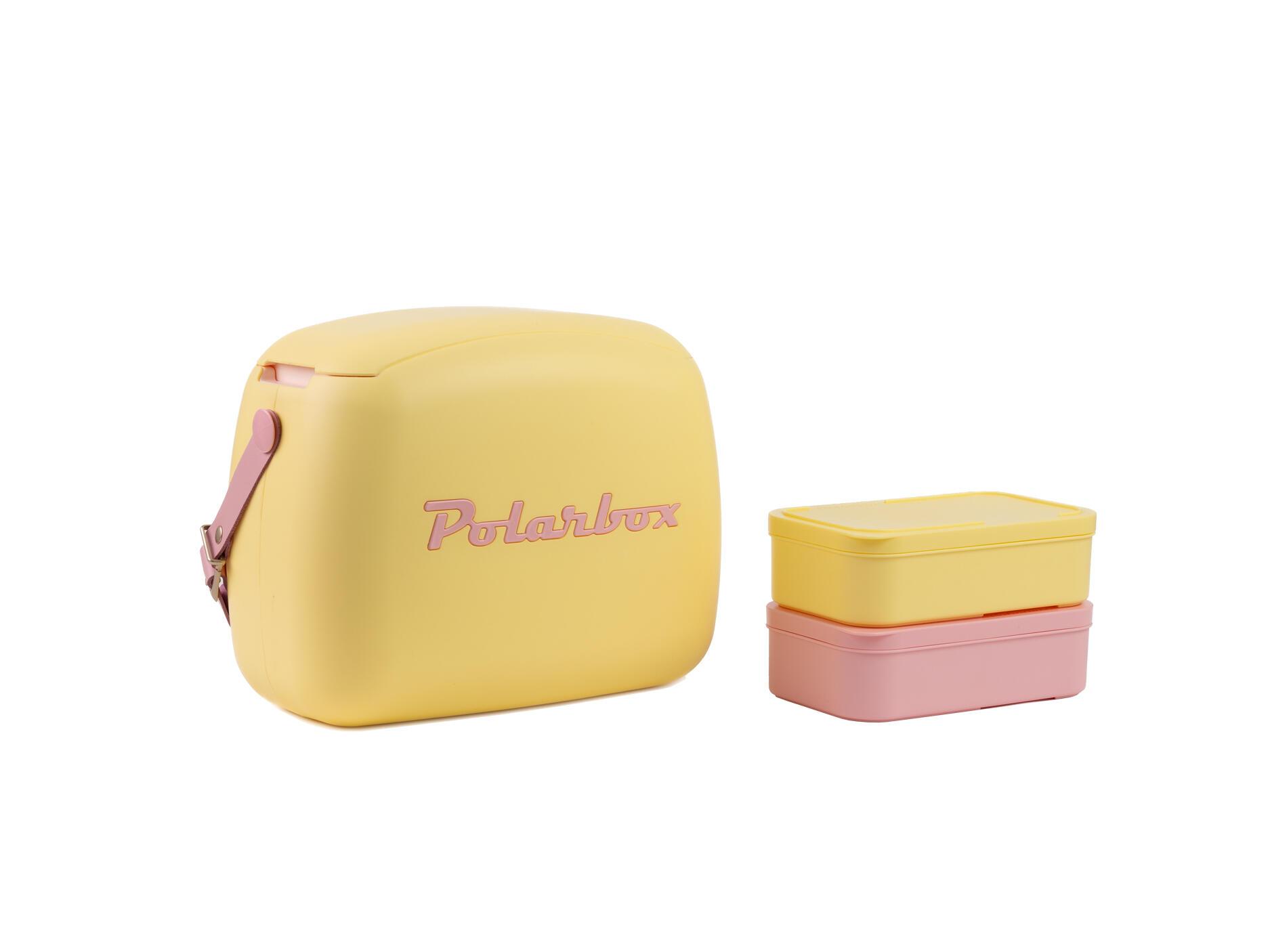 Polarbox Cool box Yellow-Rosa Baby 6L / 01.06CB-YE Pink, Yellow