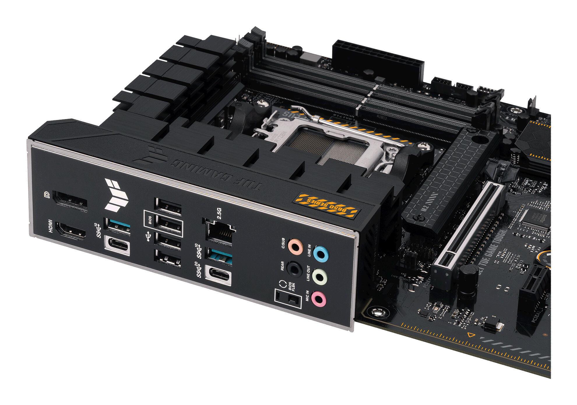 ASUS Mainboard TUF GAMING B650-PLUS / 90MB1BY0-M0EAY0 Black