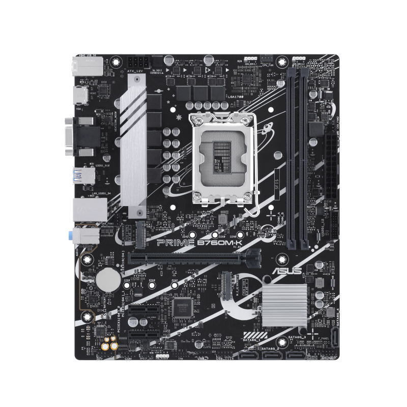 Asus Mainboard PRIME B760M-K / 90MB1FI0-M1EAY0 Schwarz