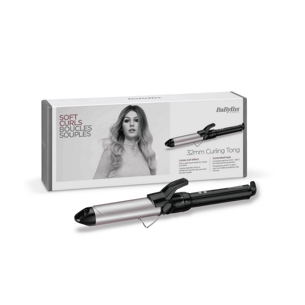 BaByliss Lockenstab C332E / C332E Schwarz