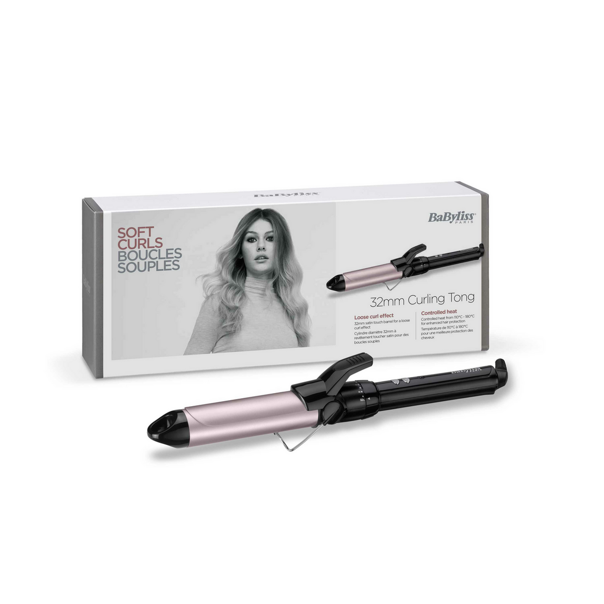 BaByliss Curling iron C332E / C332E Black