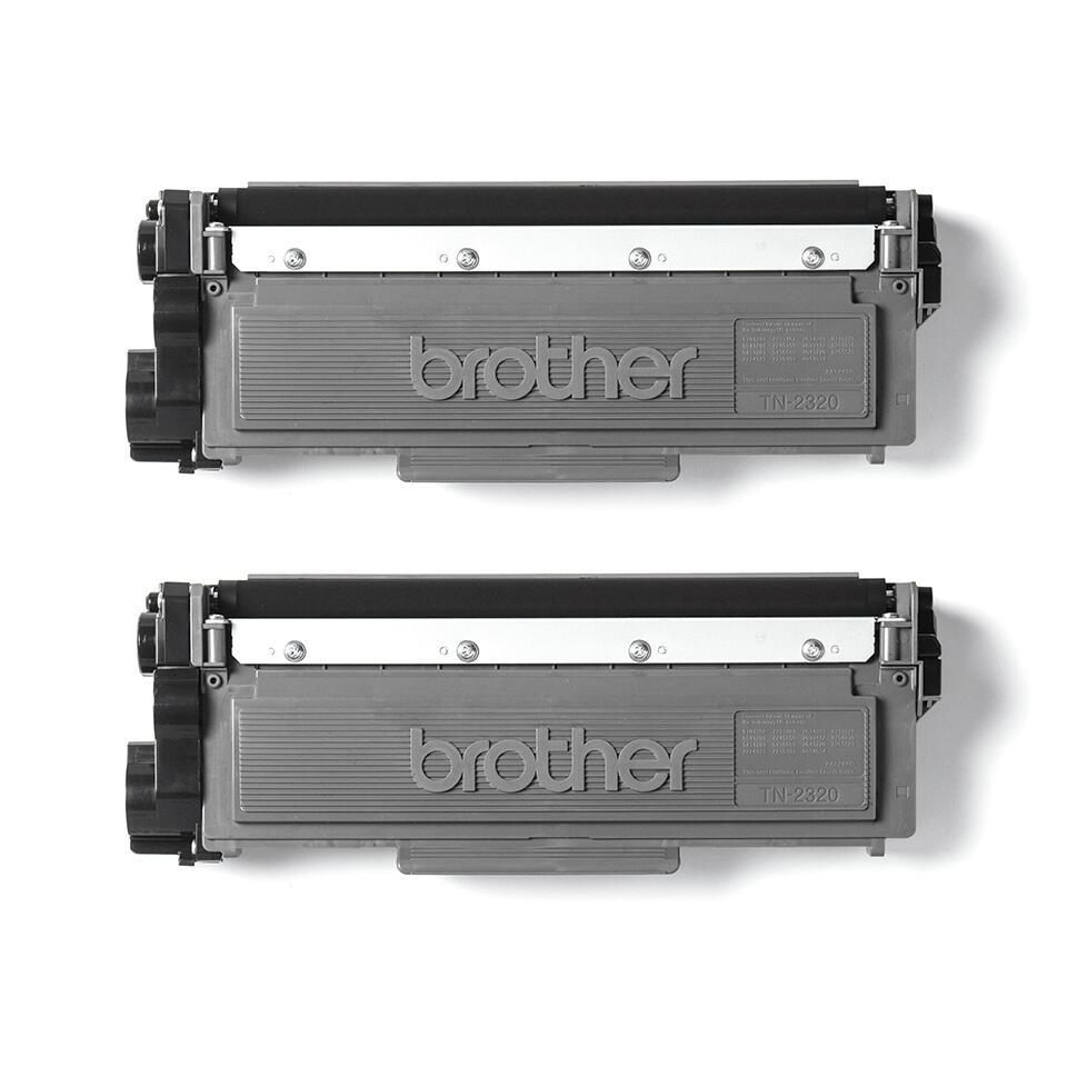 Brother Toner TN-2320TWIN / TN2320TWIN Noir Doppelpack