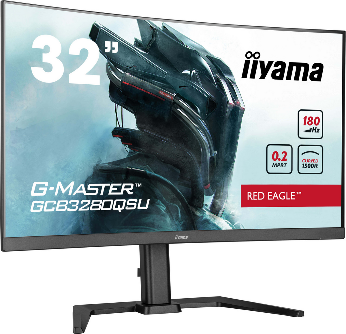IIYAMA Monitor G-Master GCB3280QSU-B2 / GCB3280QSU-B2 Nero