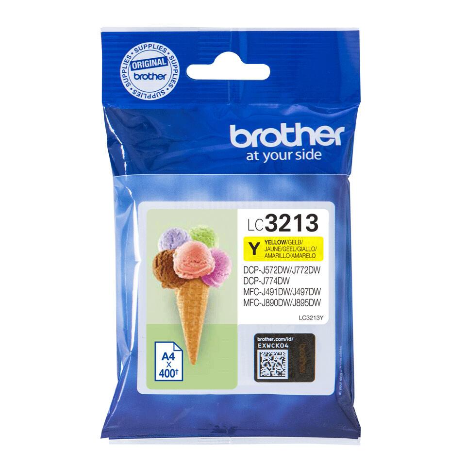 Brother Tinta LC-3213Y / LC3213Y Amarillo XL