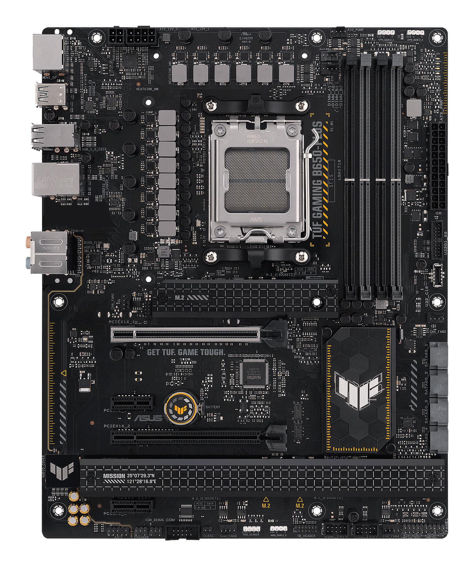 ASUS Mainboard TUF GAMING B650-PLUS / 90MB1BY0-M0EAY0 Black