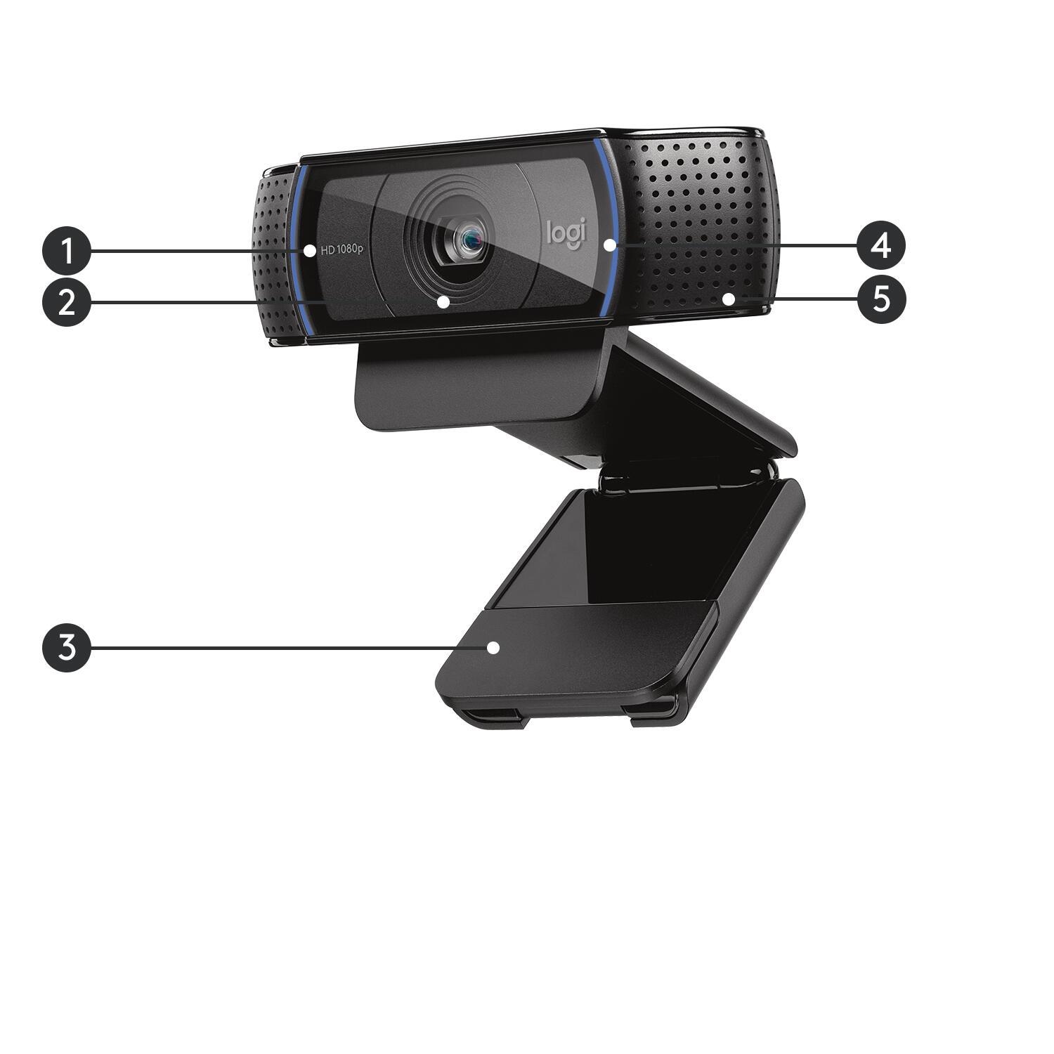 Logitech Cámara web C920 Pro / 960-001055 Negro
