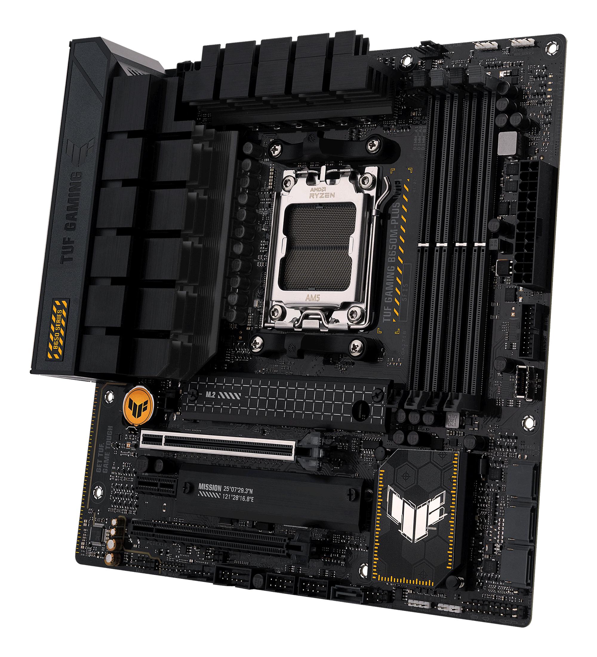 ASUS Placa base TUF GAMING B650M-PLUS WIFI / 90MB1BF0-M0EAY0 Negro