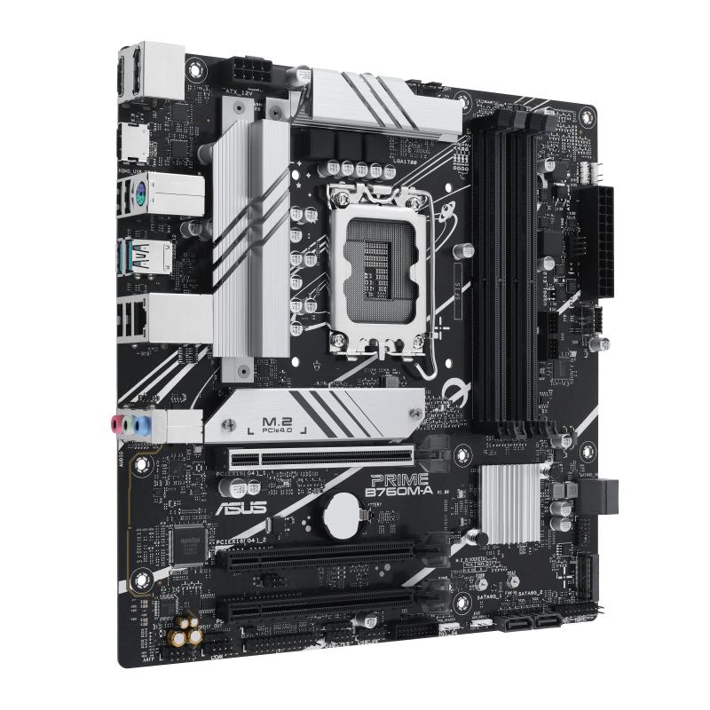 ASUS Mainboard PRIME B760M-A-CSM / 90MB1EK0-M0EAYC Schwarz, Silber