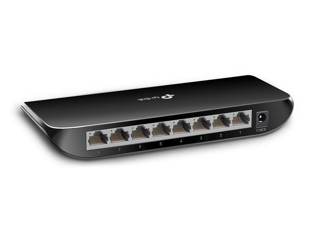 TP-Link Interruttore TL-SG1008D / TL-SG1008D Nero