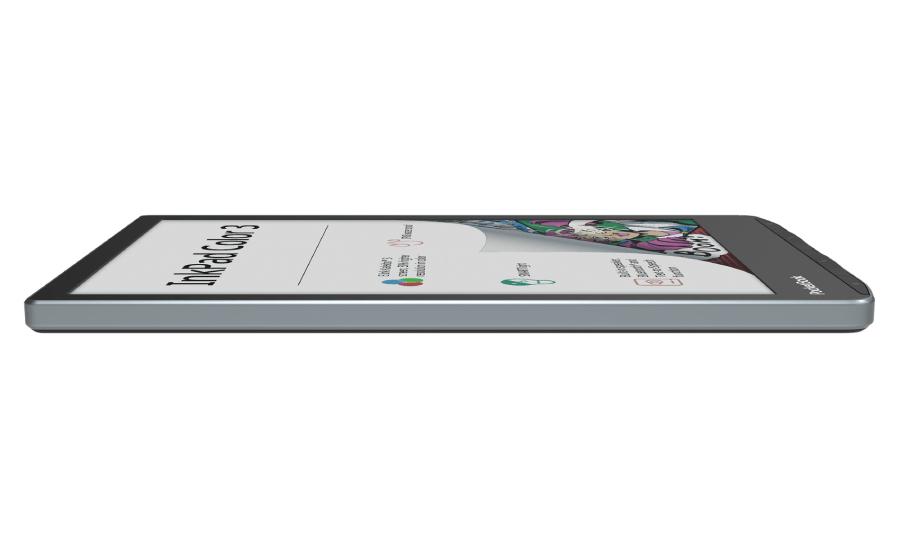 PocketBook lettore di eBook InkPad Color 3 EU / PB743K3-1-WW Nero, grigio L 19,8 cm (7,8")