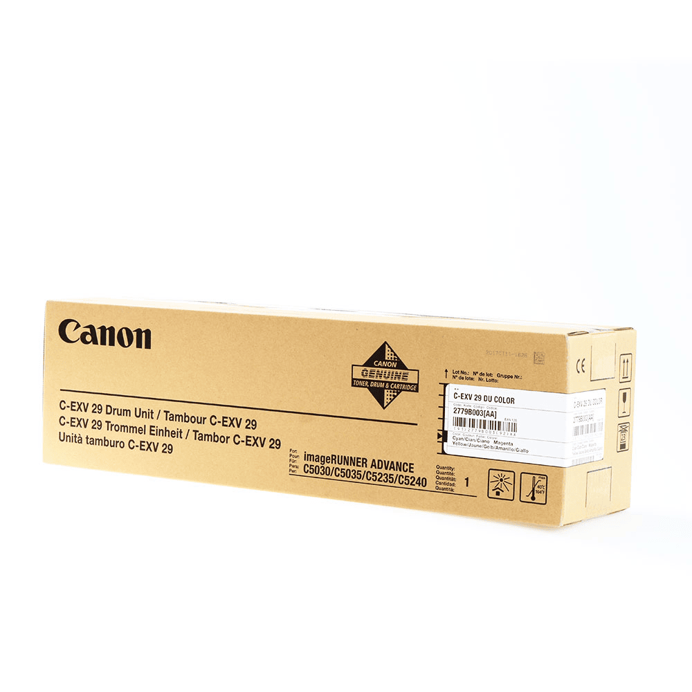 Canon Unidad de tambor C-EXV29 / 2779B003 C,M,Y Estándar (2779B003/2779B003AA)