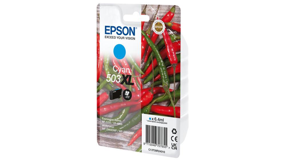 Epson Tinta 503XL / C13T09R24010 Cian XL