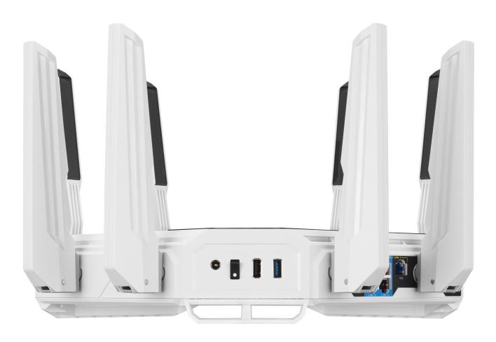 ASUS Router ROG Rapture GT-BE19000AI / 90IG09S0-MO9A0V Blanco