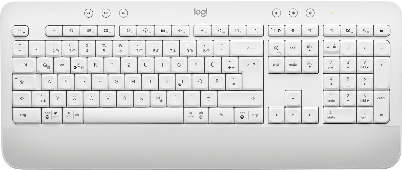 Logitech Keyboard ZK650W / 920-010967 White