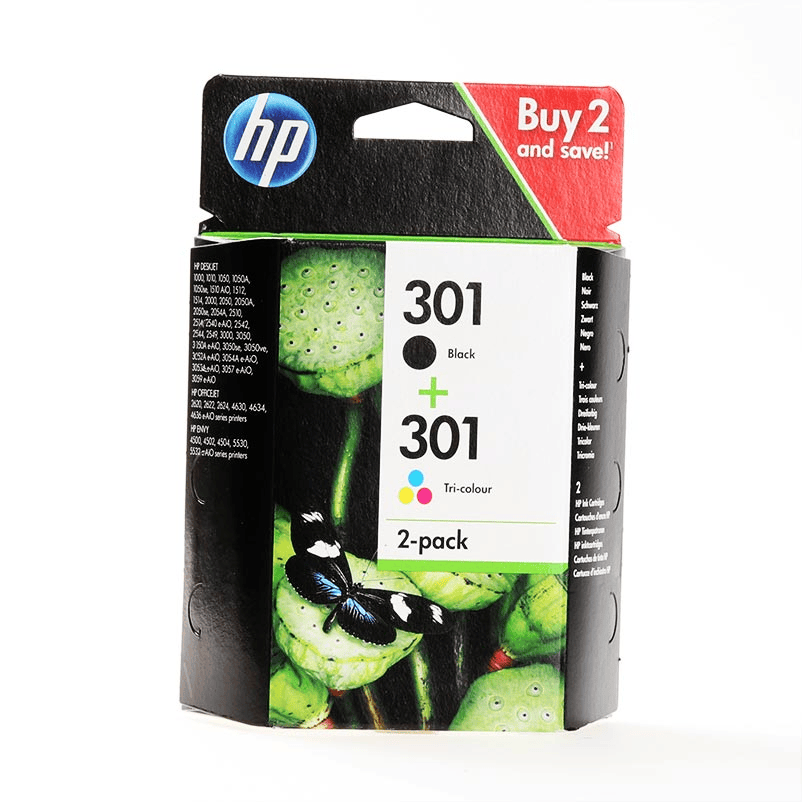 HP Tinte 301 / N9J72AE BK,C,M,Y