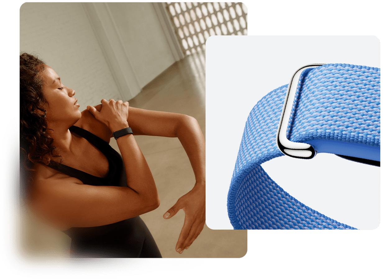 Fitbit Indossabile Google Air No Wristband / GA11014-EU Nero