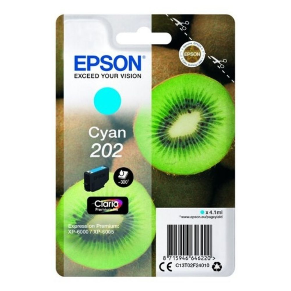Epson Tinta 202 / C13T02F24010 Cyan