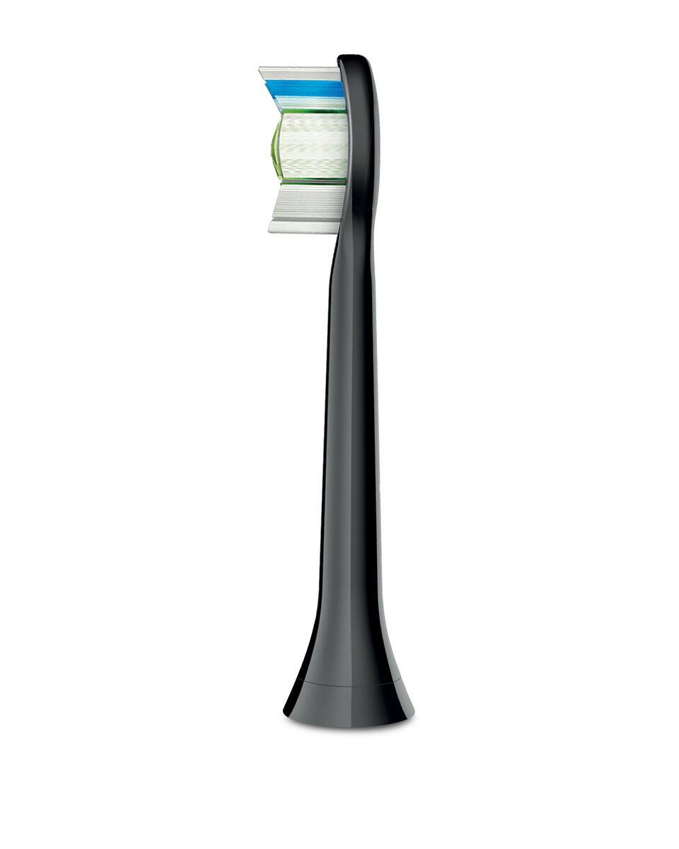 Philips Spazzolino da denti collegabile Sonicare W2 Optimal White / HX6066/88 Nero 6-Pack