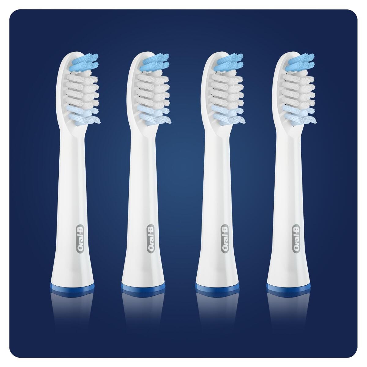 Oral-B Brosse à dents à clipser Pulsonic Clean / 299813 Blanc 4-Pack