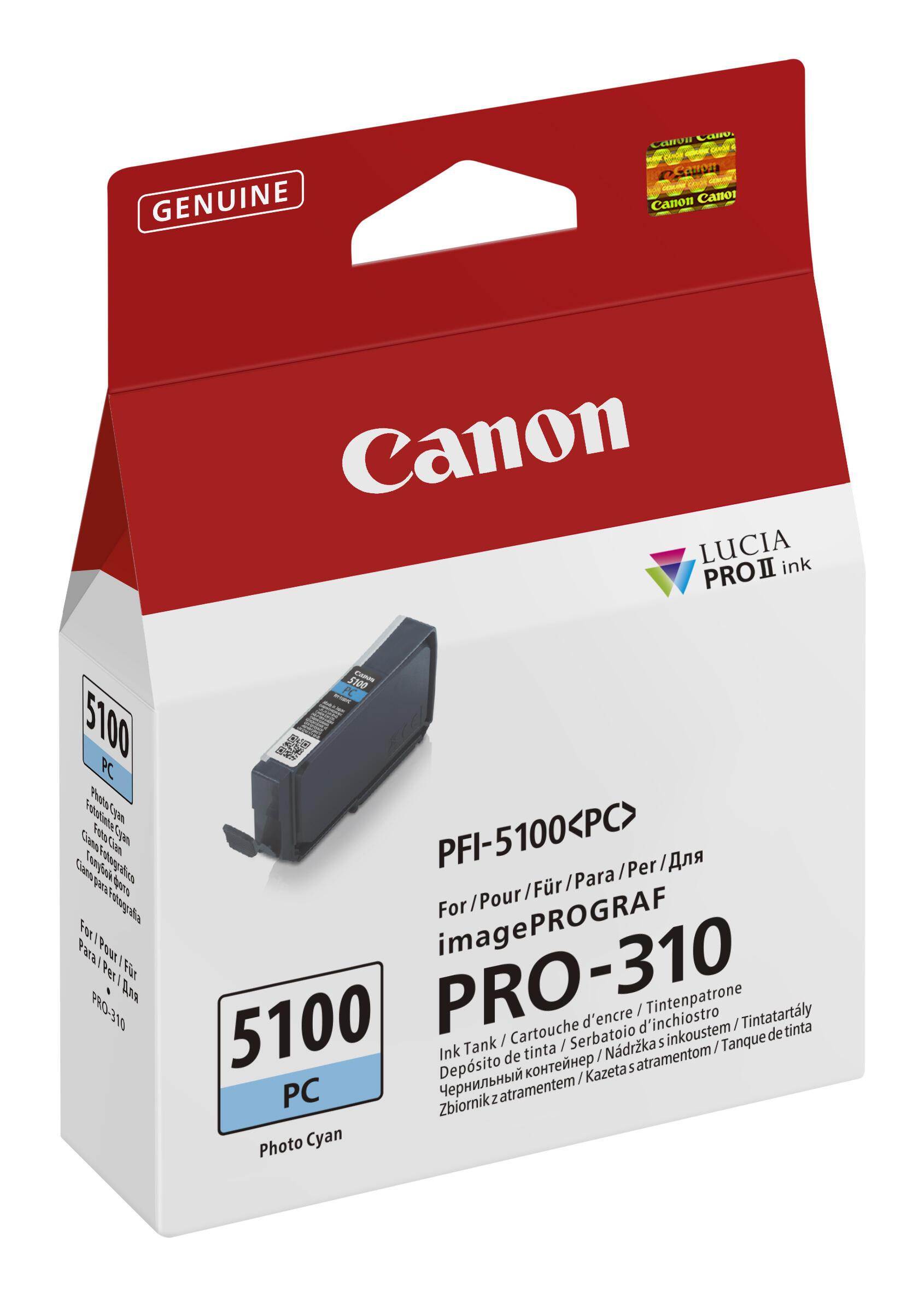 Canon Ink PFI-5100 PC / 6956C001 Photo Cyan Standard