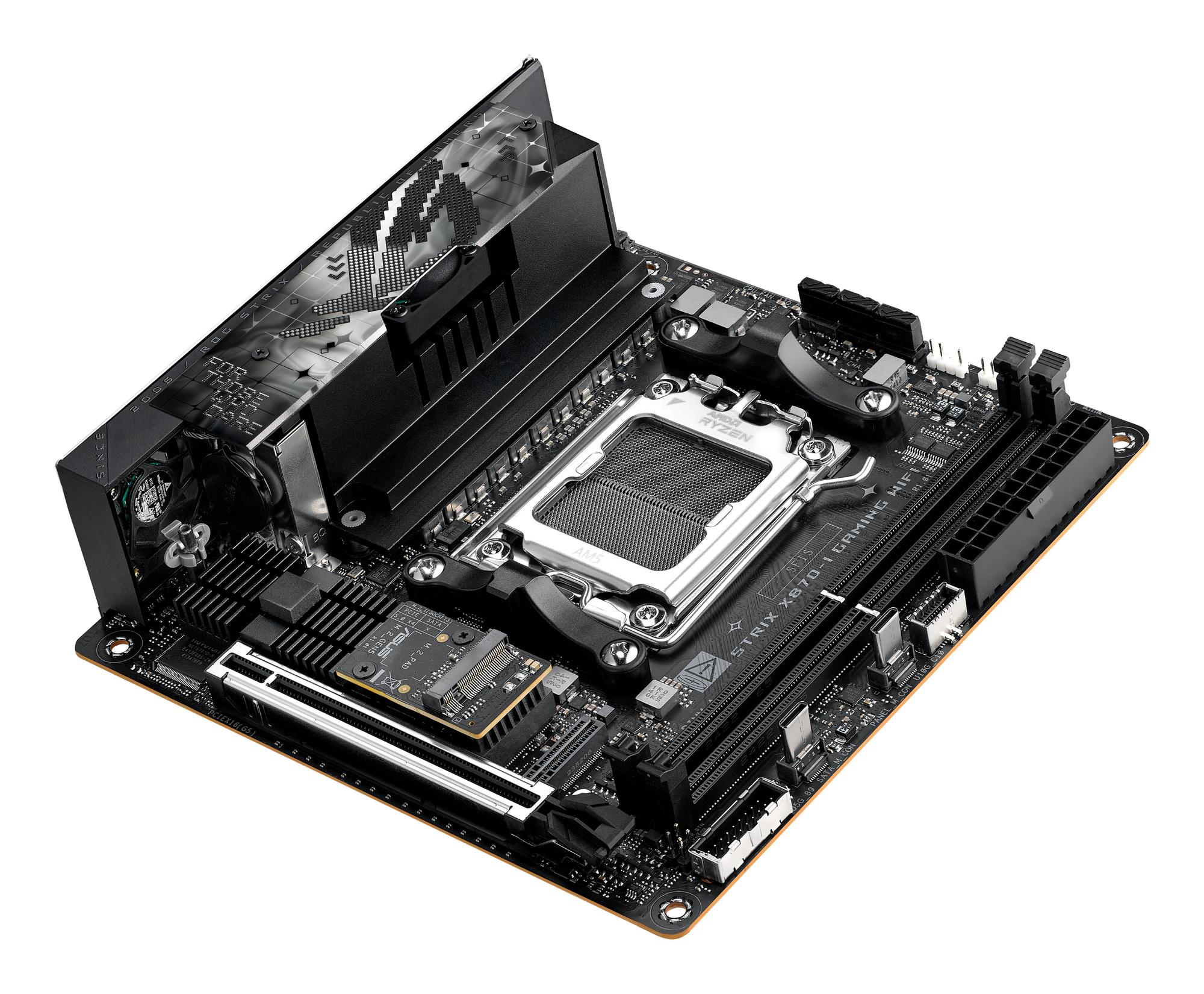 ASUS Placa base ROG Strix X870-I Gaming WiFi / 90MB1IW0-M0EAY0 Negro