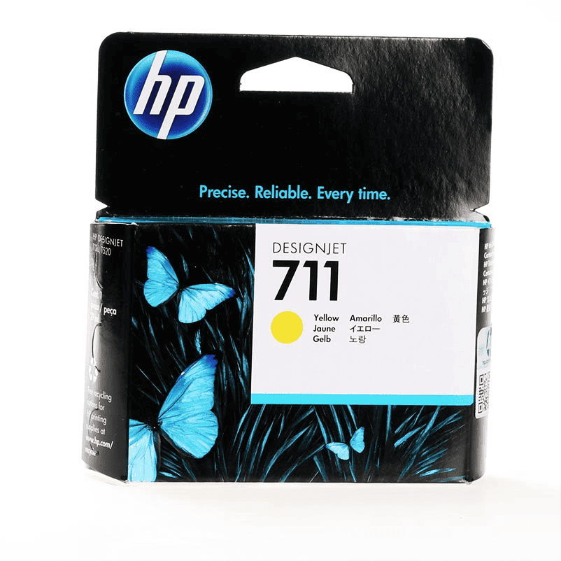 HP Ink 711 / CZ132A Yellow
