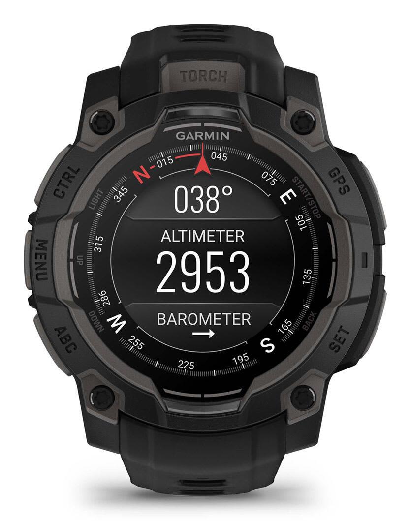Garmin Wearable Instinct 3 45mm / 010-02936-00 Noir Standard 3,05 cm (1,2")