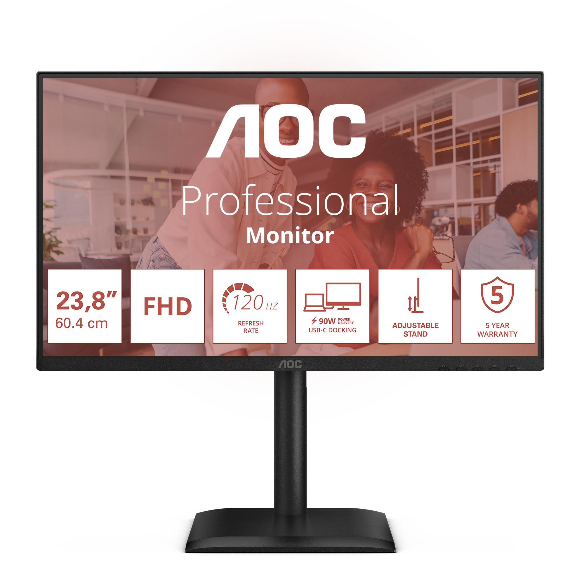 AOC Monitor 24E4CV / 24E4CV Nero
