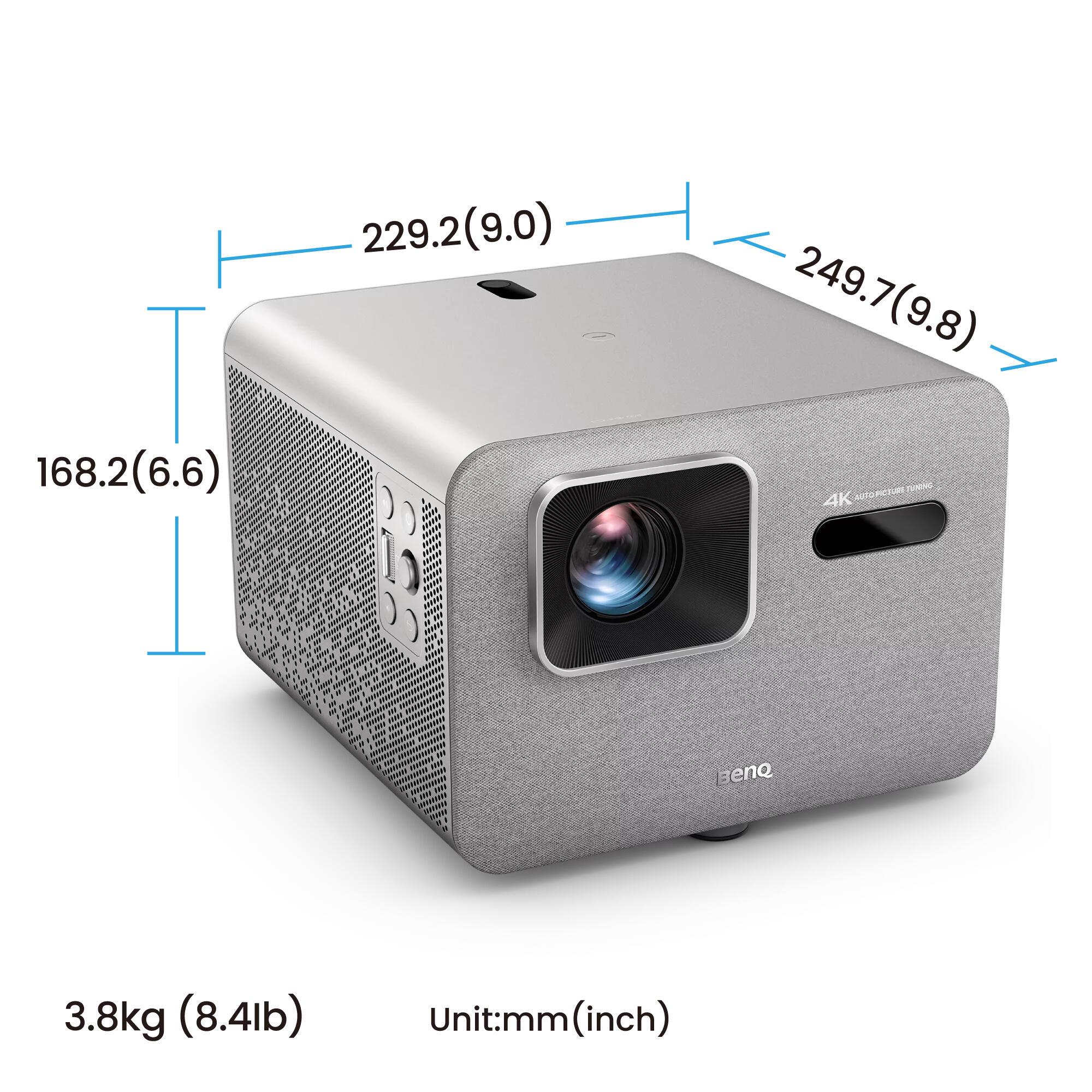 BenQ Beamer TK705STi / 9H.R0D77.57E Gris