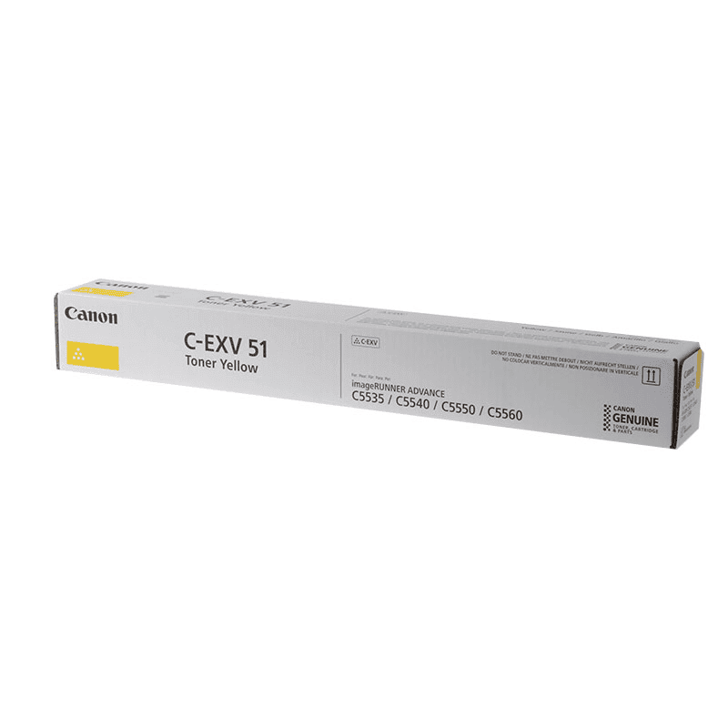 Canon Toner C-EXV51 / 0484C002 Yellow (0484C002/0484C002AA)