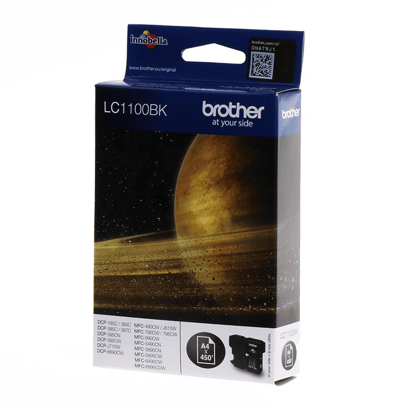 Brother Tinte LC-1100BK / LC1100BK Schwarz