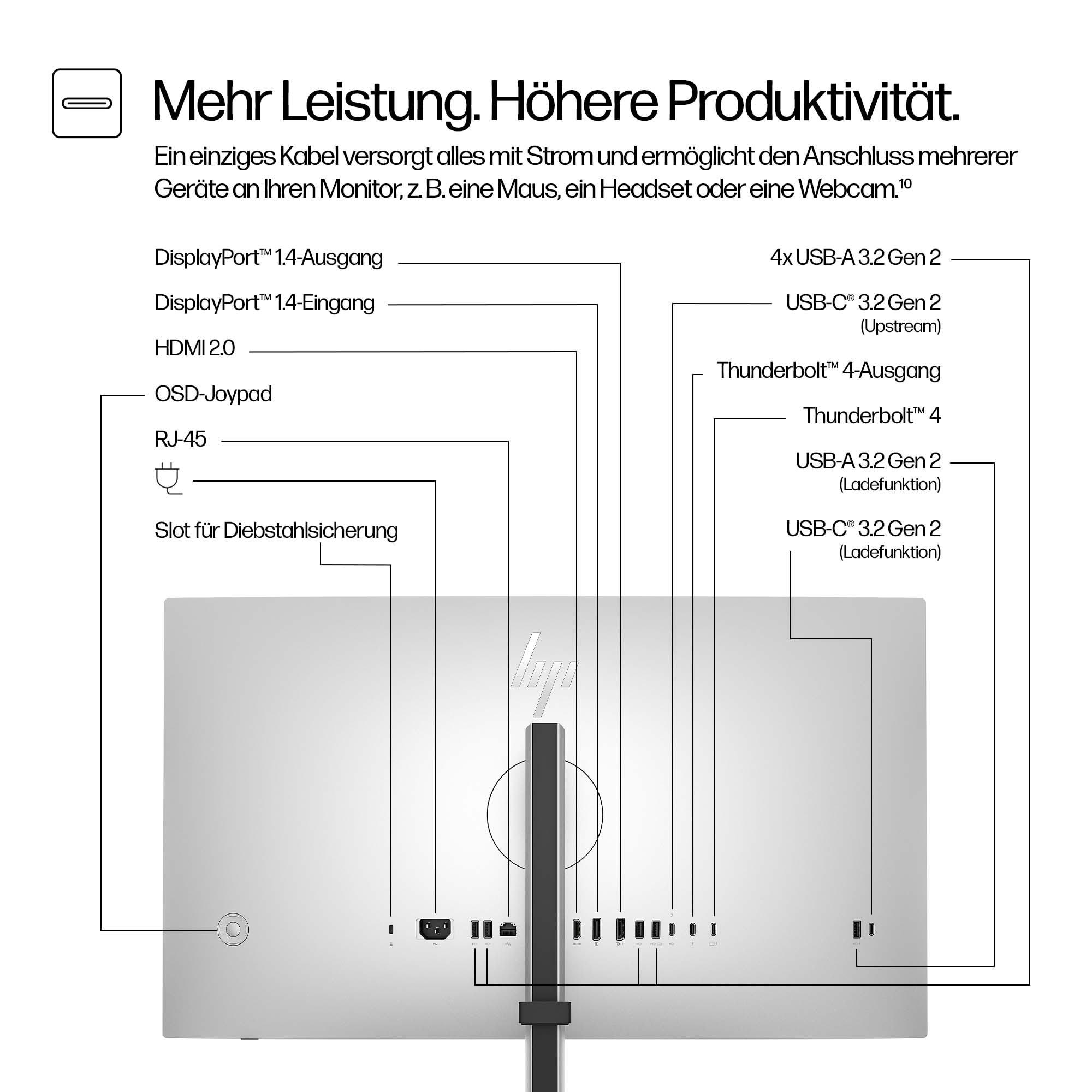 HP Monitor 727pk / 8J9G2AA#ABB Nero 68,6 cm (27")