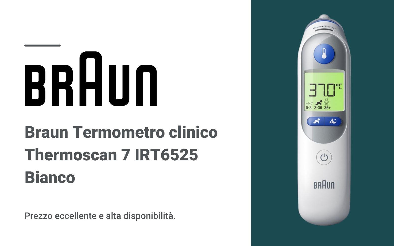 Braun Termometro clinico