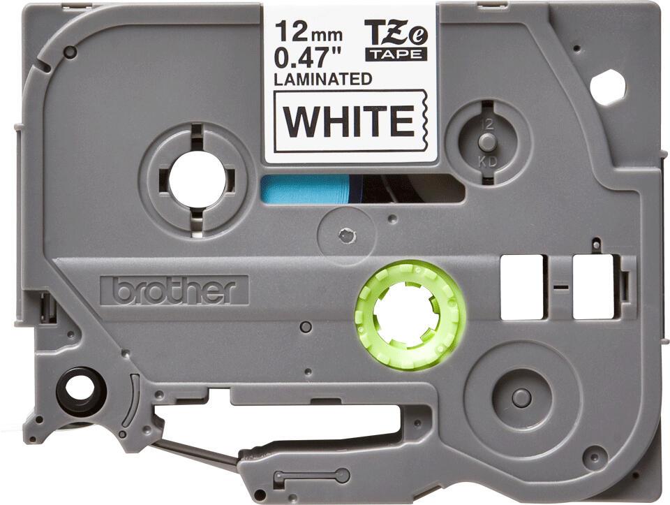 Brother Nastro colorato TZE-231CIV / TZE231CIV Nero, bianco