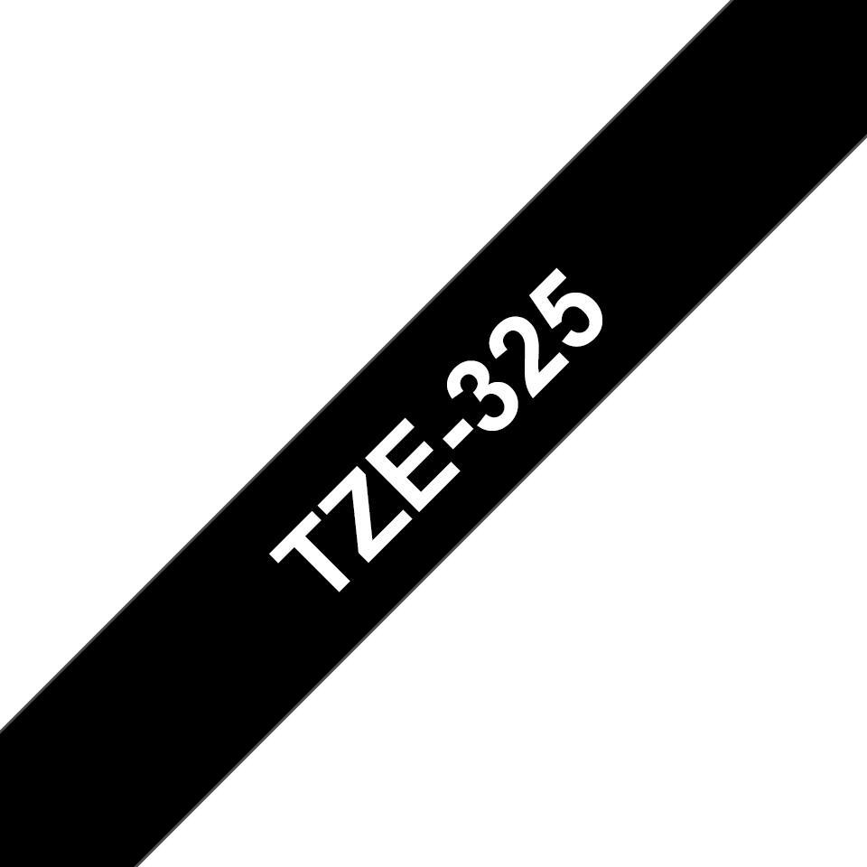 Brother Colour ribbon TZE-325 / TZE325 Black, white